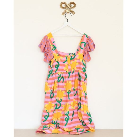 NWTs Stella McCartney Bright Flower Dress / 12 years - Picture 2 of 2